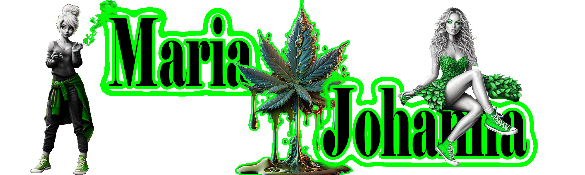 Premium Cannabis online kaufen | Maria und Johanna | Logo